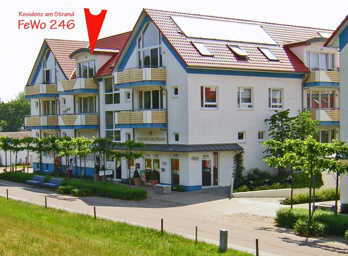 Residenz Am Strand Wohnung 2-46 青斯特 外观 照片